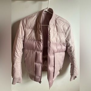 Lululemon Pink Bomber Reversible Jacket - Down like brand new